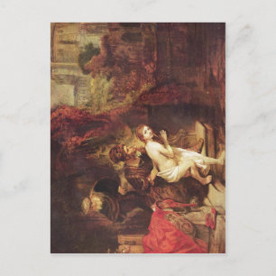 Cartão Postal 1647 Rembrandt - Susanna und die beiden Alten Rava