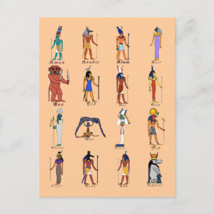 Cartão Postal 16 deuses