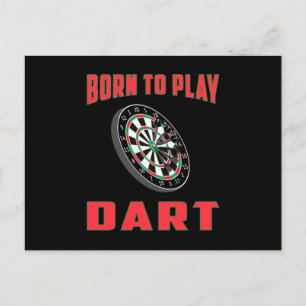 Cartão Postal 180 Darts Dart Dartboard Bullseye Arrow Engraçado