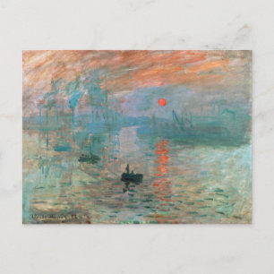 Cartão Postal 1872 Claude Monet