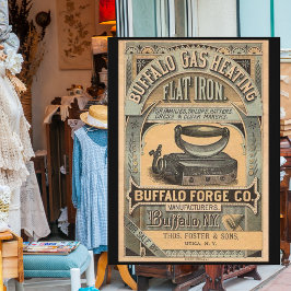 Cartão Postal 1877 Publicidade Vintage da Buffalo Forge Company