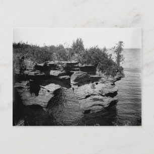 Cartão Postal 1880 Apostle Islands, Nariz do Papa, Lago Superior