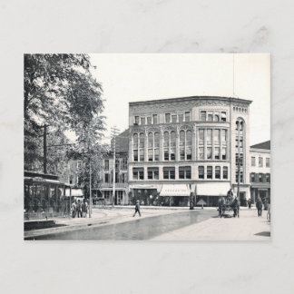 Cartão Postal 1897 Bennett Block Wilkes Barre Pa