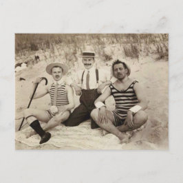 Cartão Postal 1903 Praia Bums