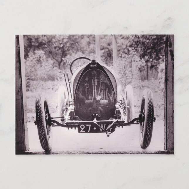 CARTÃO POSTAL 1913 BUGATTI (Frente)