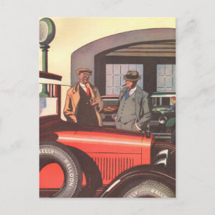 Cartão Postal 1920 Kelly Springfields - outro