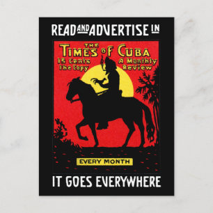 Cartão Postal 1920, o Dia de Cuba