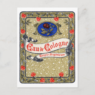 Cartão Postal 1925 Superior Eau de Colônia perfume