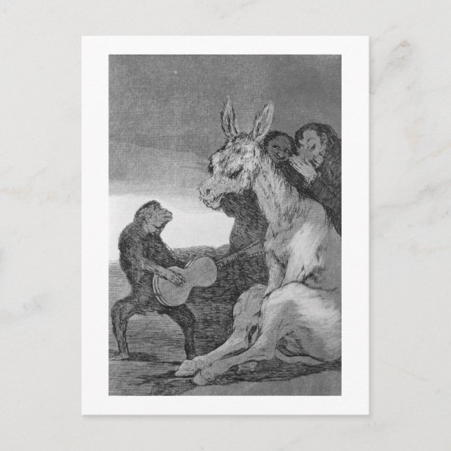 Cartão Postal 193-0082138 Bravo!, uma caricatura da novela music (Frente)