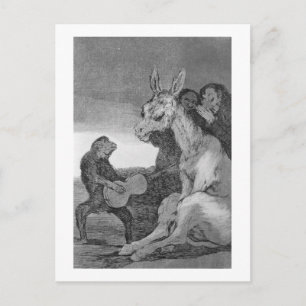 Cartão Postal 193-0082138 Bravo!, uma caricatura da novela music