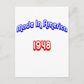 Cartão Postal 1948 Feito Na América