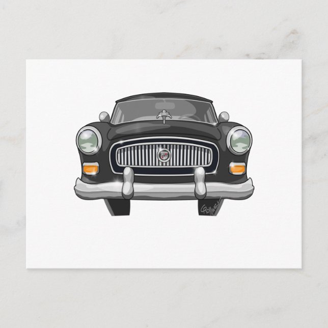 Cartão Postal 1954 Nash (Frente)