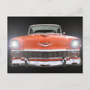 CARTÃO POSTAL 1956 CHEVY "LUZ LIGADA"