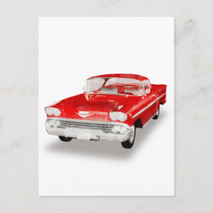Cartão Postal 1957 Impala