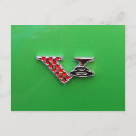 Cartão Postal 1958 Plymouth V8