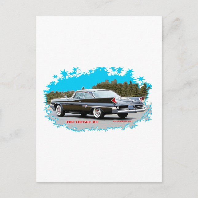 Cartão Postal 1960_Chrysler_300 (Frente)