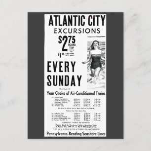 Cartão postal 1962 de Leitura da Pensilvânia