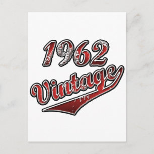Cartão Postal 1962 Vintage