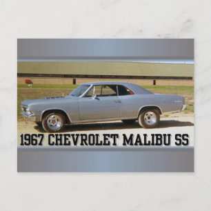CARTÃO POSTAL 1967 CHEV SS