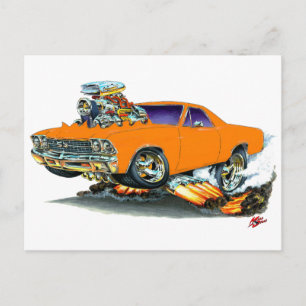 Cartão Postal 1968-69 Caminhão El Camino Orange