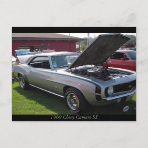 Cartão Postal 1969 Chevy Camaro SS