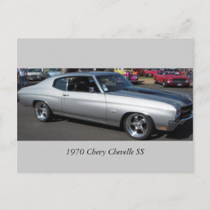 Cartão Postal 1970 Chevy Chevelle SS