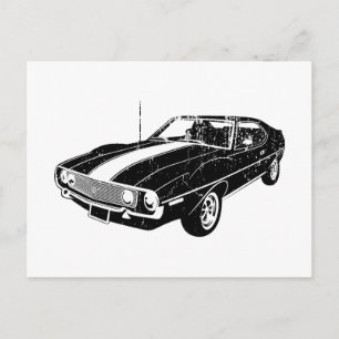 Cartão Postal 1971 AMC Javelin