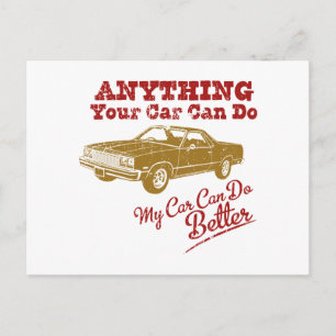 Cartão Postal 1977 Chevrolet El Camino