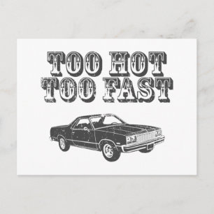 Cartão Postal 1977 Chevrolet El Camino