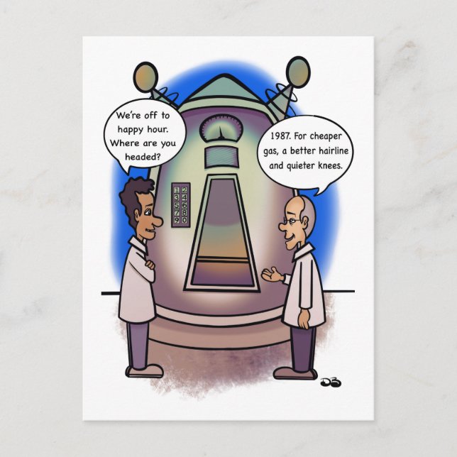 Cartão Postal 1987 Voltando No Tempo (Frente)
