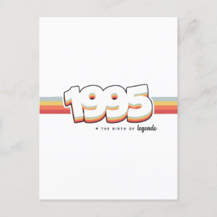 Cartão Postal 1995 O nascimento das lendas
