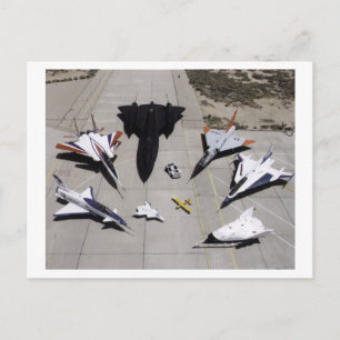 Cartão Postal 1997: Frota de Aeronaves de Investigação de Dryden