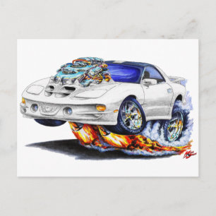 Cartão Postal 1998-02 Firebird Trans Am White Car