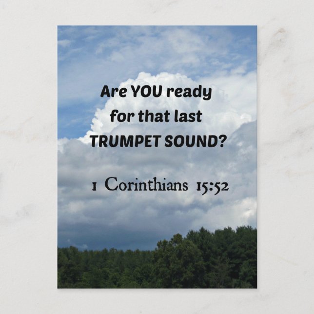 Cartão Postal 1 cor. 15:52 - O Rapture! (Frente)