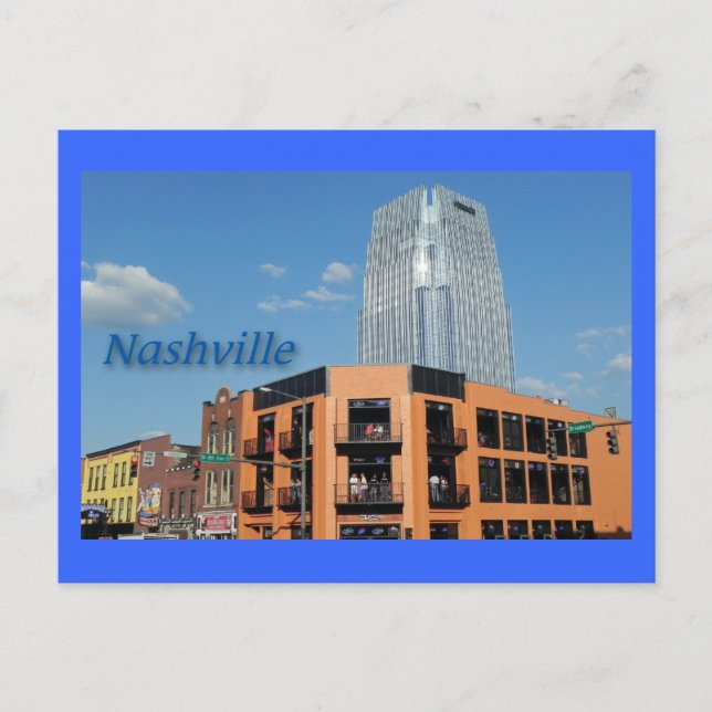 Cartão postal 1 de Nashville (Frente)