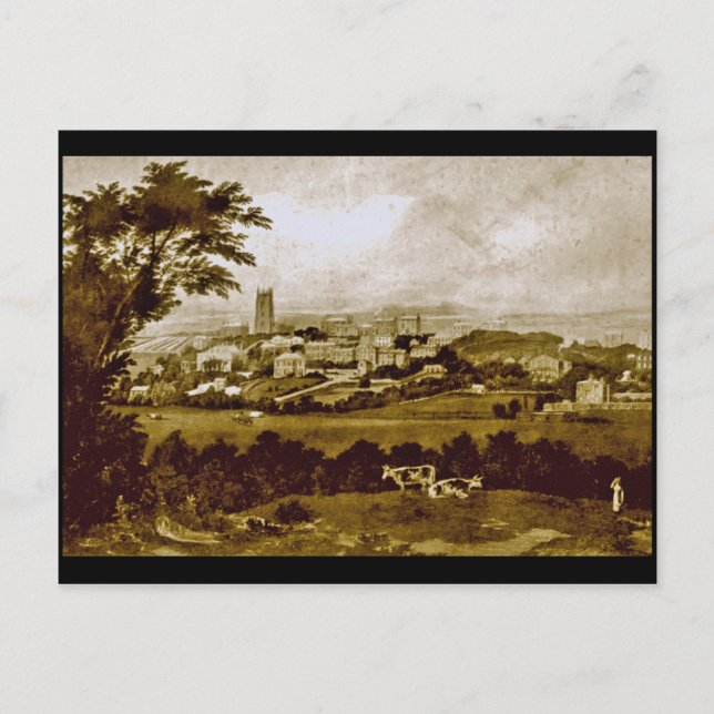 Cartão Postal (1) Everton, Liverpool, cerca de 1817 (Frente)