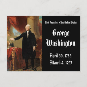 Cartão Postal 1rua Presidente Dos Estados Unidos George Washingt