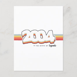 Cartão Postal 2004 O nascimento das lendas