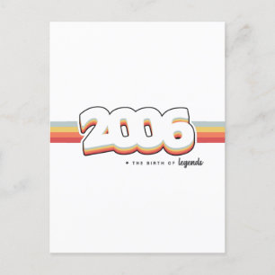 Cartão Postal 2006 O nascimento das lendas