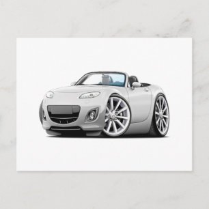 Cartão Postal 2009-13 Carro Branco de Miata