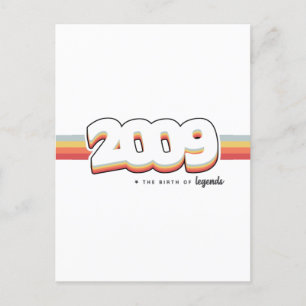 Cartão Postal 2009 O nascimento das lendas