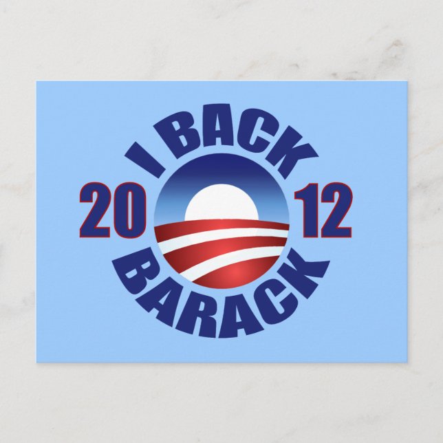 CARTÃO POSTAL 2012 I BACK BARACK (Frente)