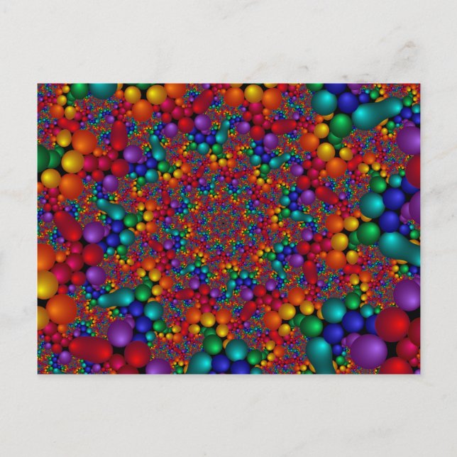 Cartão Postal 203 Fractal (Frente)