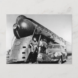 Cartão Postal 20 Century Limitado Vintage - Central Rail de Nova