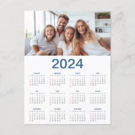 Cartão Postal 20 Colagem De Fotos 2024 Anos No Calendário Geral