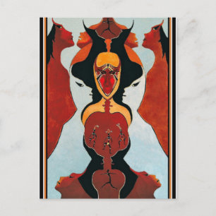 Cartão Postal 20 Faces - Dança Tribal