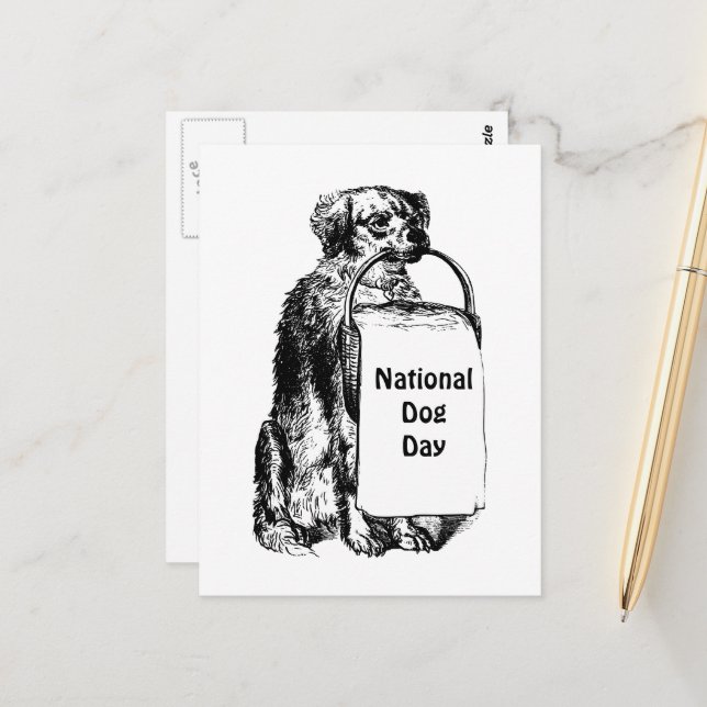 Cartão Postal 21-27/9 Semana Nacional do Cão (Frente/Verso In Situ)