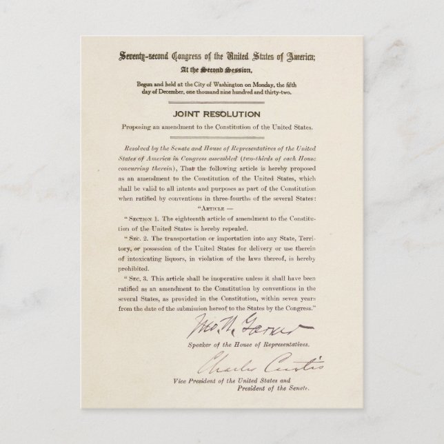 Cartão Postal 21 Alteração Constitucional Da rua Que Põe Termo À (Frente)