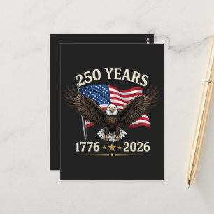 Cartão Postal 250 Aniversário EUA