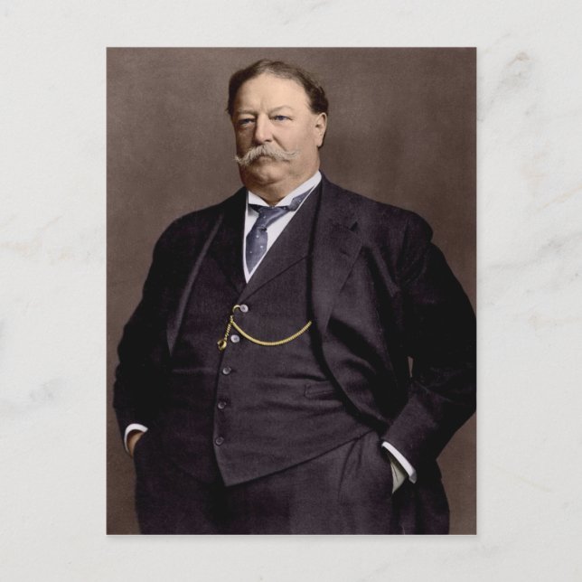 Cartão Postal 27 William Howard Taft (Frente)